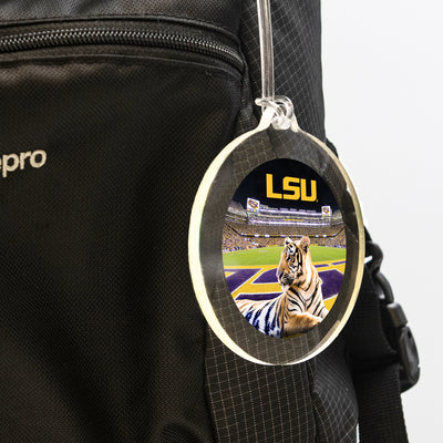 LSU Tigers - Mike VII's Kingdom Bag Tag & Ornament