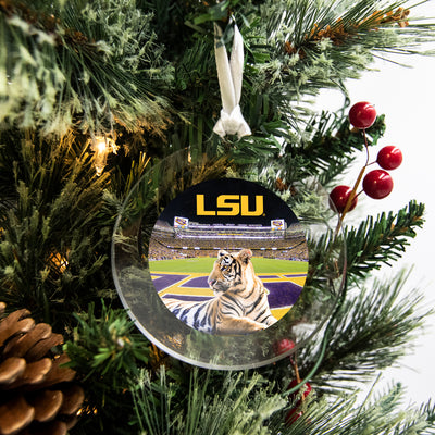 LSU Tigers - Mike VII's Kingdom Bag Tag & Ornament