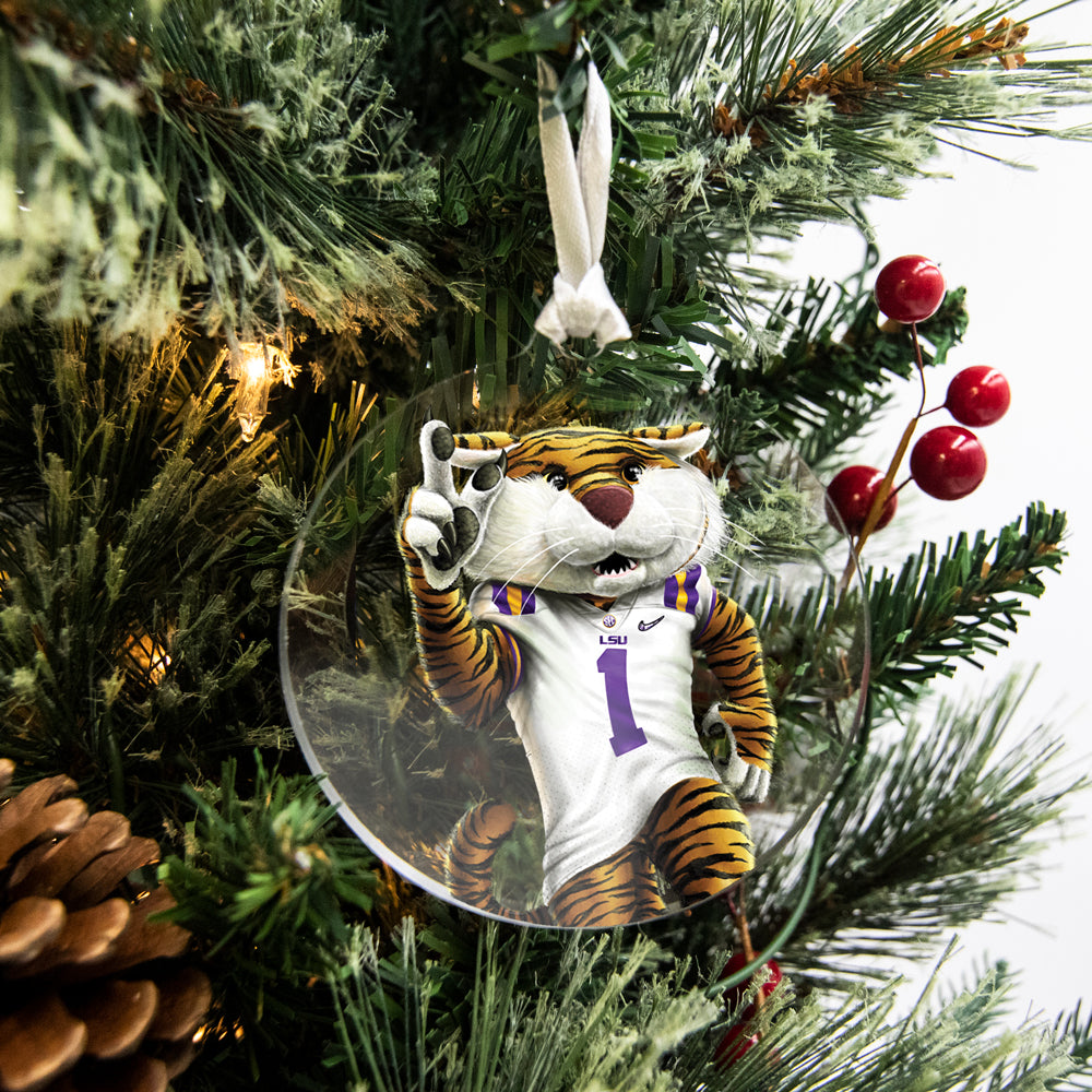 LSU Tigers - LSU Mike Bag Tag & Ornament