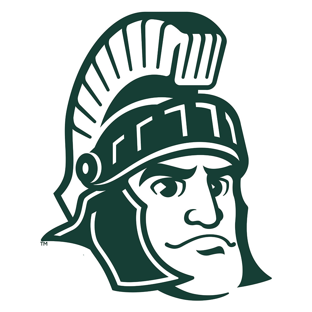 Michigan State Spartans - Spartys Mark Single Layer Dimensional