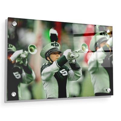Michigan State - Spartan Marching Band - College Wall Art #Acrylic