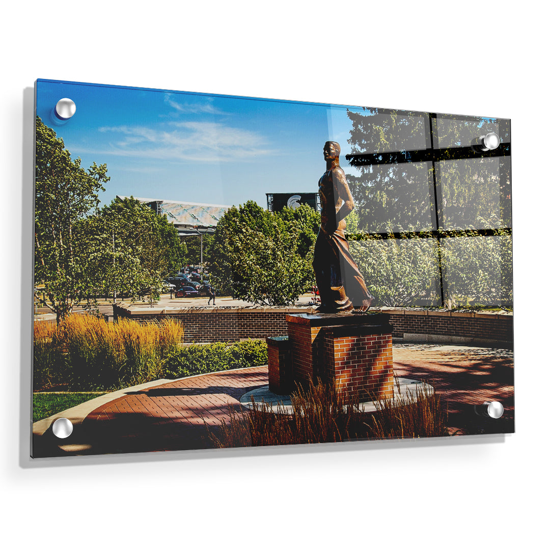 Michigan State - Sparty's Watch - College Wall Art #Canvas