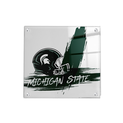 Michigan State - Michigan State Paint - College Wall Art #Acrylic