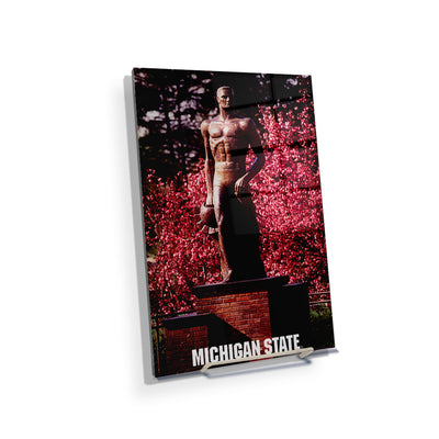 Michigan State - Michigan State Spring Sparty - College Wall Art #Acrylic Mini