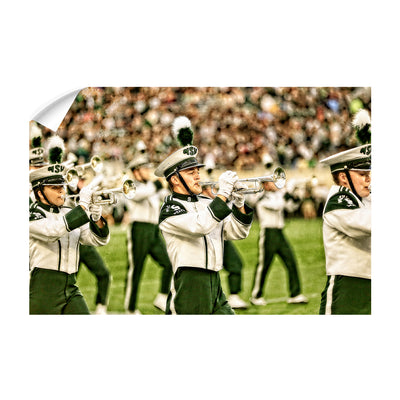 Michigan State - MSU Marching Band - College Wall Art #Wall Decal