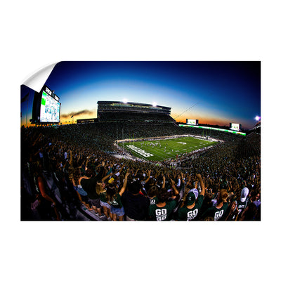 Michigan State - Go Green Go White - College Wall Art #Wall Decal