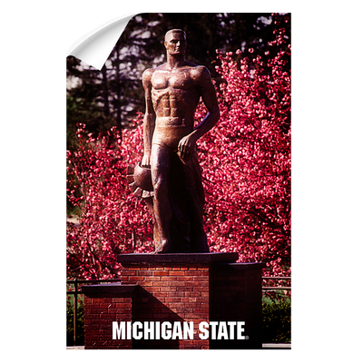 Michigan State - Michigan State Spring Sparty - College Wall Art #Wall Decal