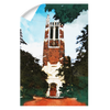 Michigan State - Beaumont Tower Watercolor - College Wall Art #Wall Decal