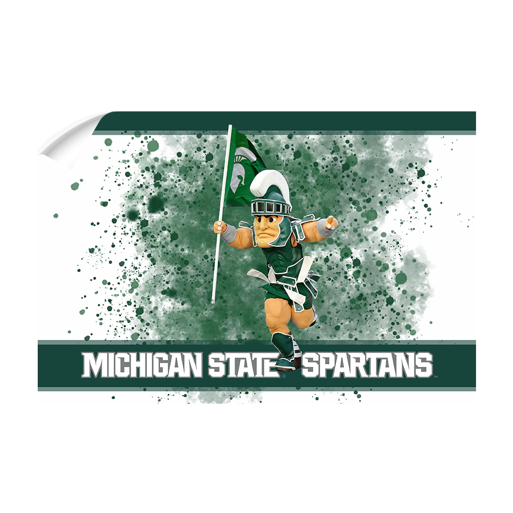Michigan State Spartans Graduation Gift Banner - 30x40 Inch Licensed College Flag