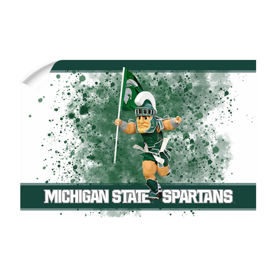 Michigan State - Sparty's Michigan State Spartans - College Wall Art #Wall Decal