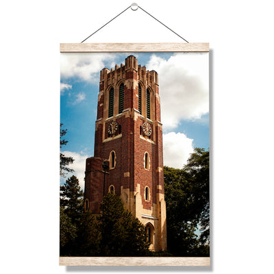 Michigan State - Beaumont Tower - College Wall Art #Hanging Canvas