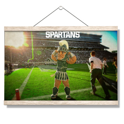 Michigan State - Spartans - College Wall Art #Hanging Canvas