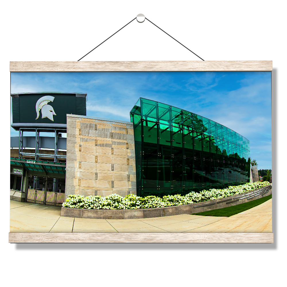 Michigan State - Spartan Stadium - College Wall Art #Canvas