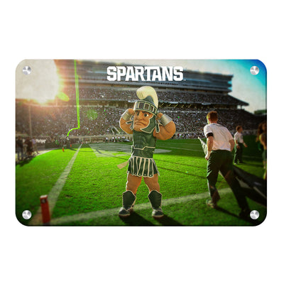 Michigan State - Spartans - College Wall Art #Metal