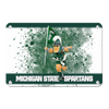 Michigan State - Sparty's Michigan State Spartans - College Wall Art #Metal