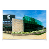 Michigan State - Spartan Stadium - College Wall Art #Poster
