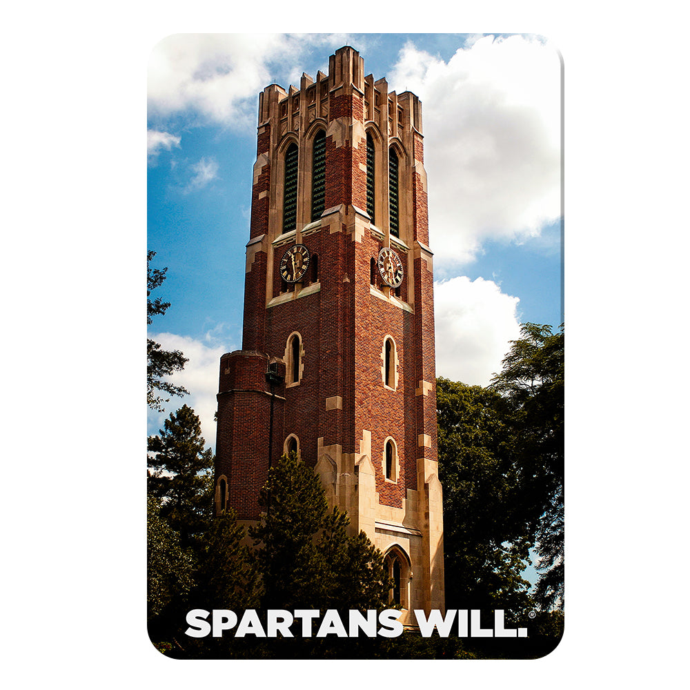 Michigan State - Beaumont Tower Spartans Will - College Wall Art #Canvas