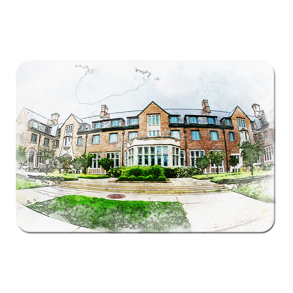 Michigan State -  Lowden Watercolor - College Wall Art #Canvas