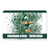 Michigan State - Sparty's Michigan State Spartans - College Wall Art #PVC