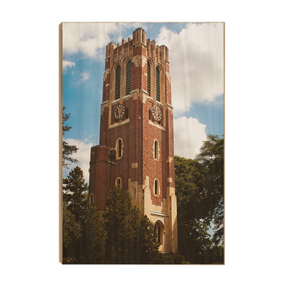 Michigan State - Beaumont Tower - College Wall Art #Wood