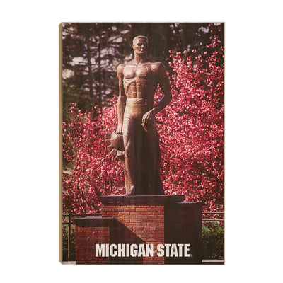 Michigan State - Michigan State Spring Sparty - College Wall Art #Wood