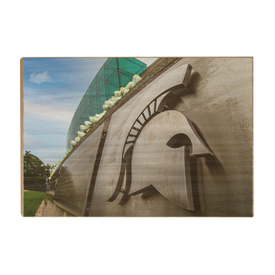 Michigan State - Spartans Watch - College Wall Art #Wood