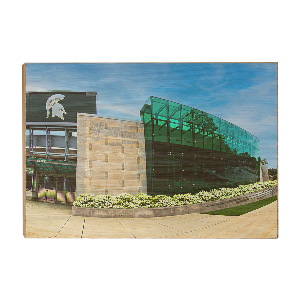 Michigan State - Spartan Stadium - College Wall Art #Canvas