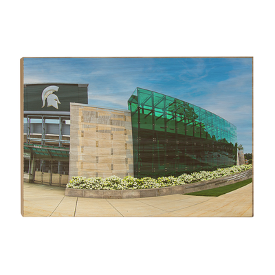 Michigan State - Spartan Stadium - College Wall Art #Wood