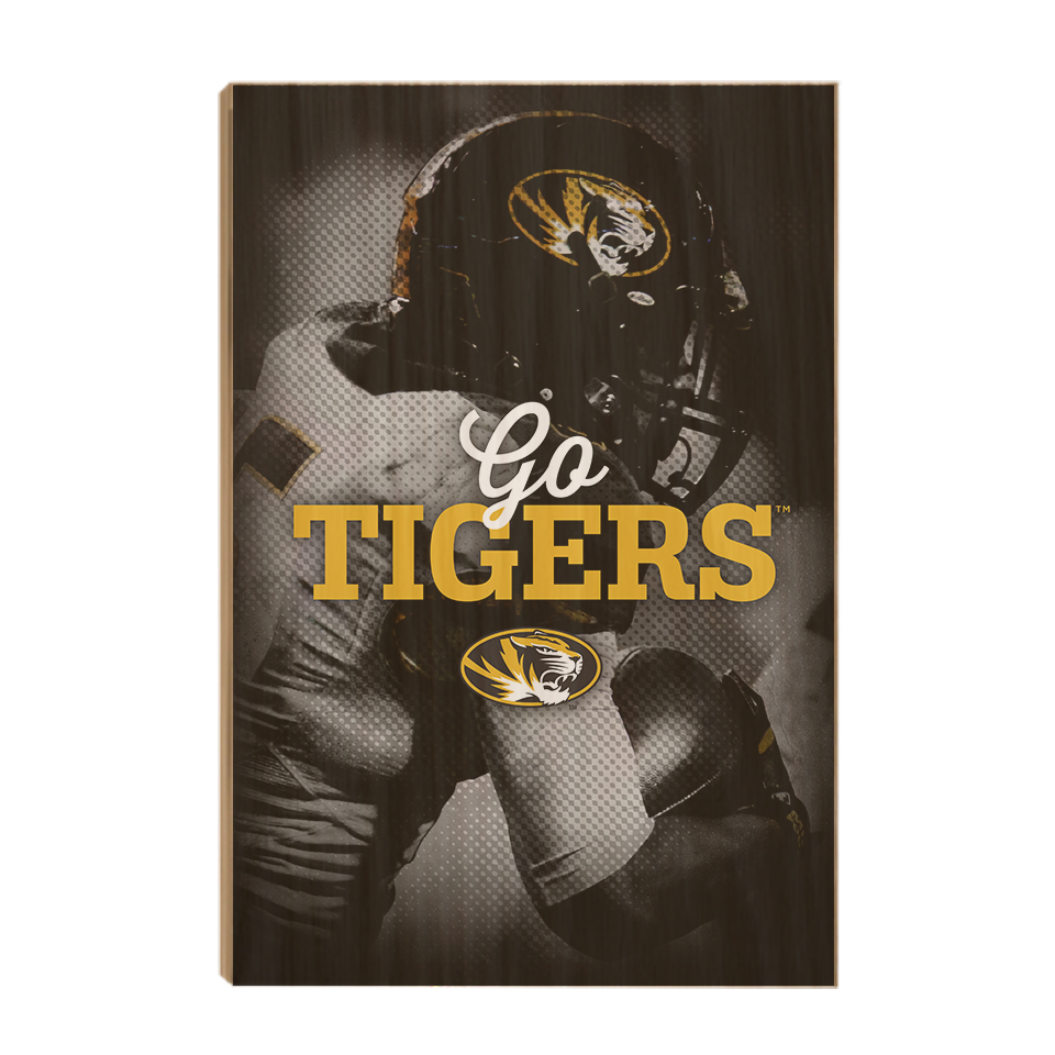 Missouri Tigers - Go Tigers - College Wall Art #Canvas
