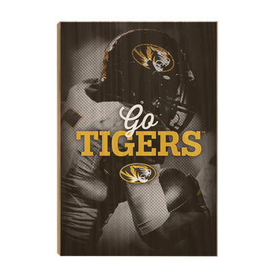 Missouri Tigers - Go Tigers - College Wall Art #Wood