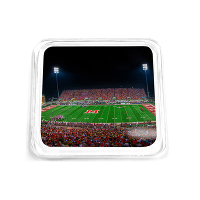 Miami RedHawks - Yager Stadium Drink Coaster