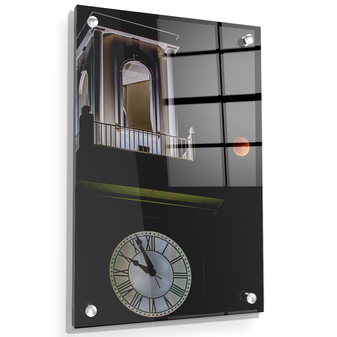 Miami RedHawks<sub>&reg;</sub> - Harvest Moon - College Wall Art#Canvas