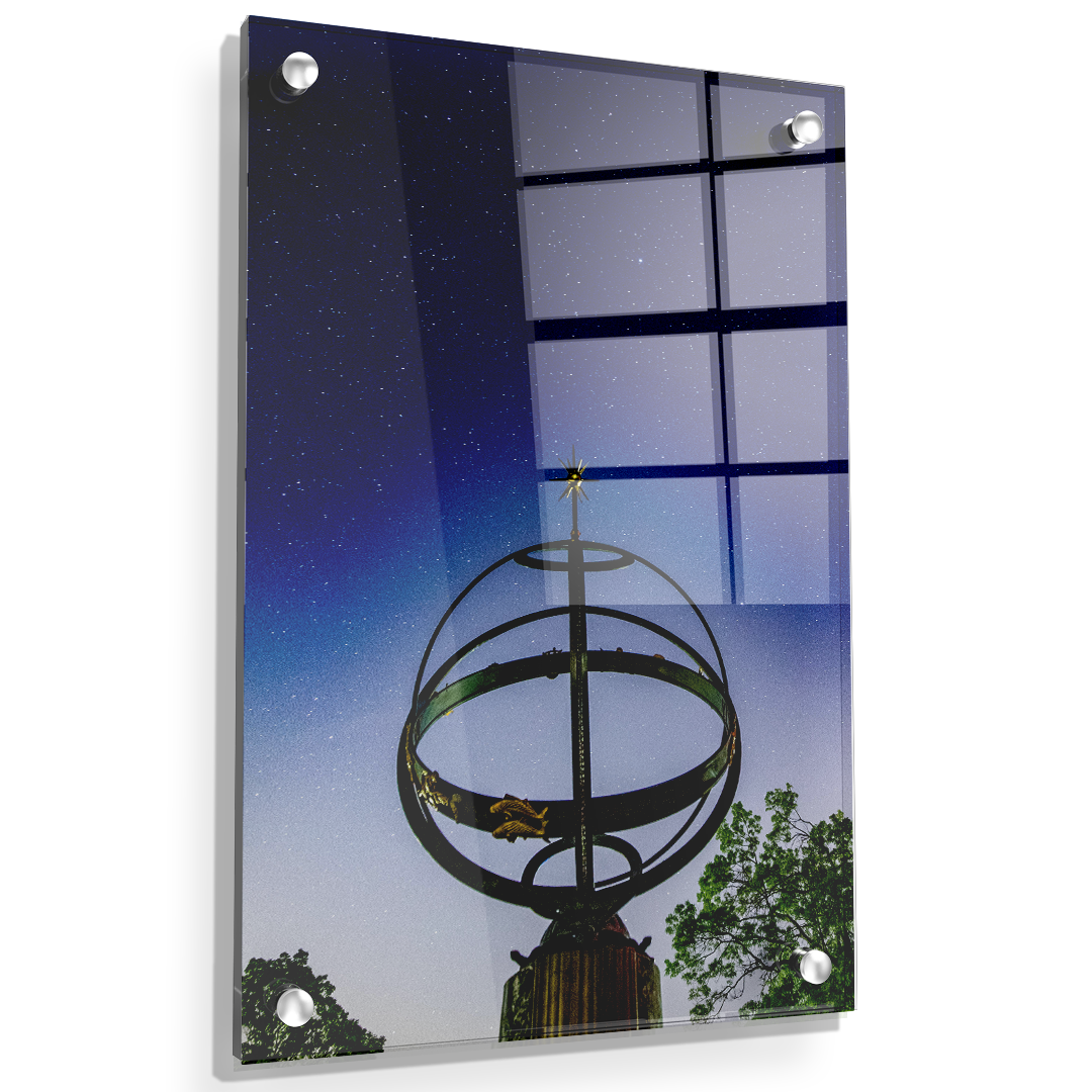 Miami RedHawks<sub>&reg;</sub> - Sundial Night Sky - College Wall Art#Canvas