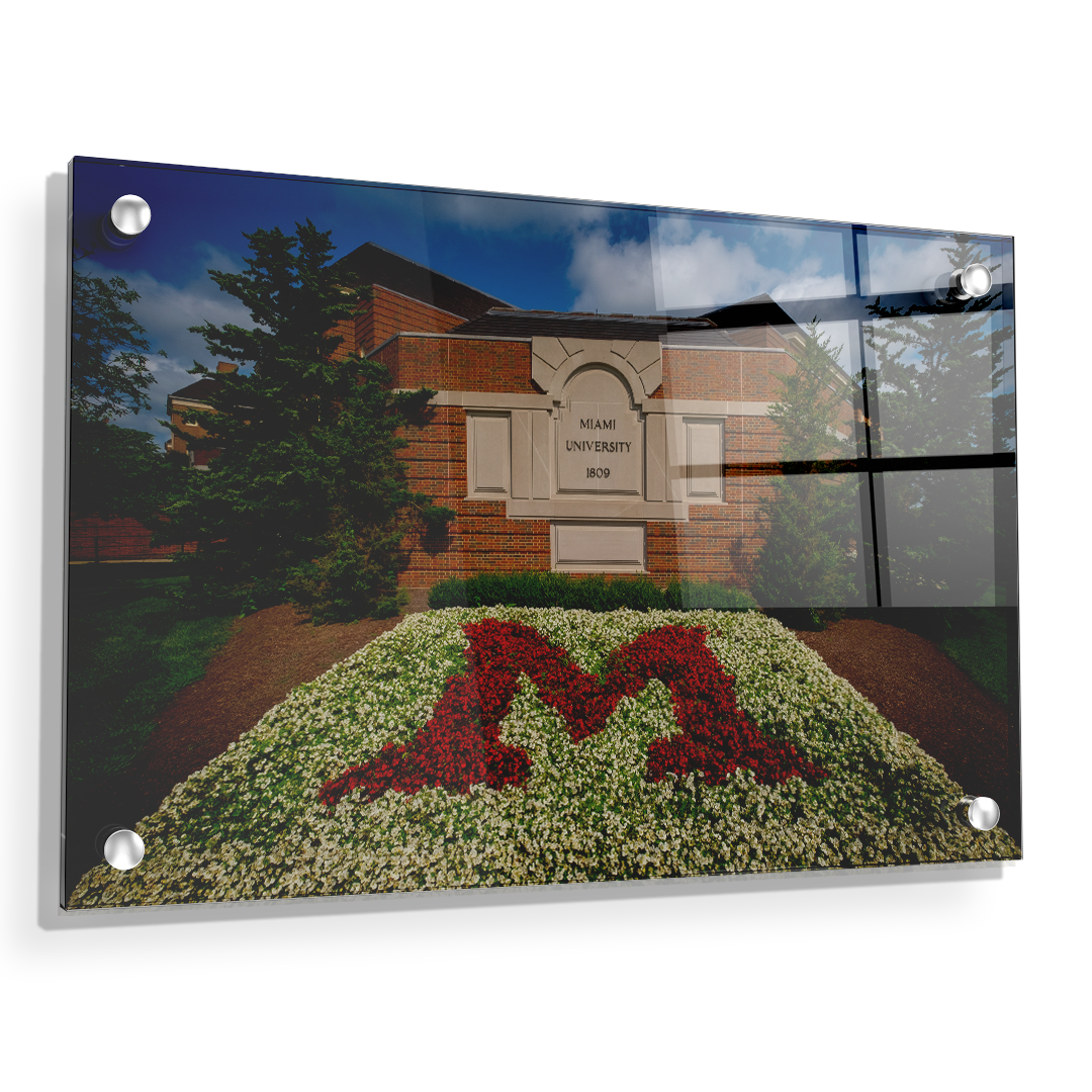 Miami RedHawks<sub>&reg;</sub> - Miami University 1809 - College Wall Art#Canvas