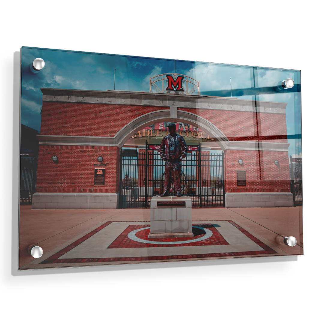 Miami RedHawks<sub>&reg;</sub> - Miami Cradle of Coaches - College Wall Art#Canvas
