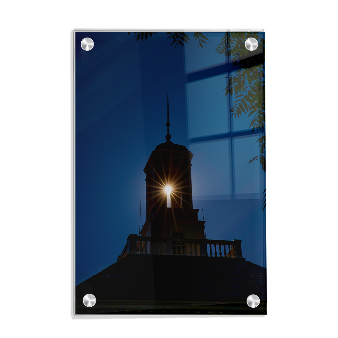 Miami RedHawks - Sunburst - College Wall Art #Canvas