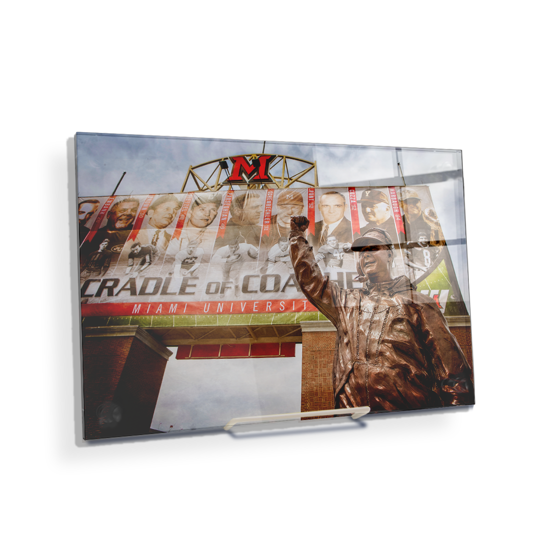 Miami RedHawks<sub>&reg;</sub> - Cradle of Coaches - College Wall Art#Canvas