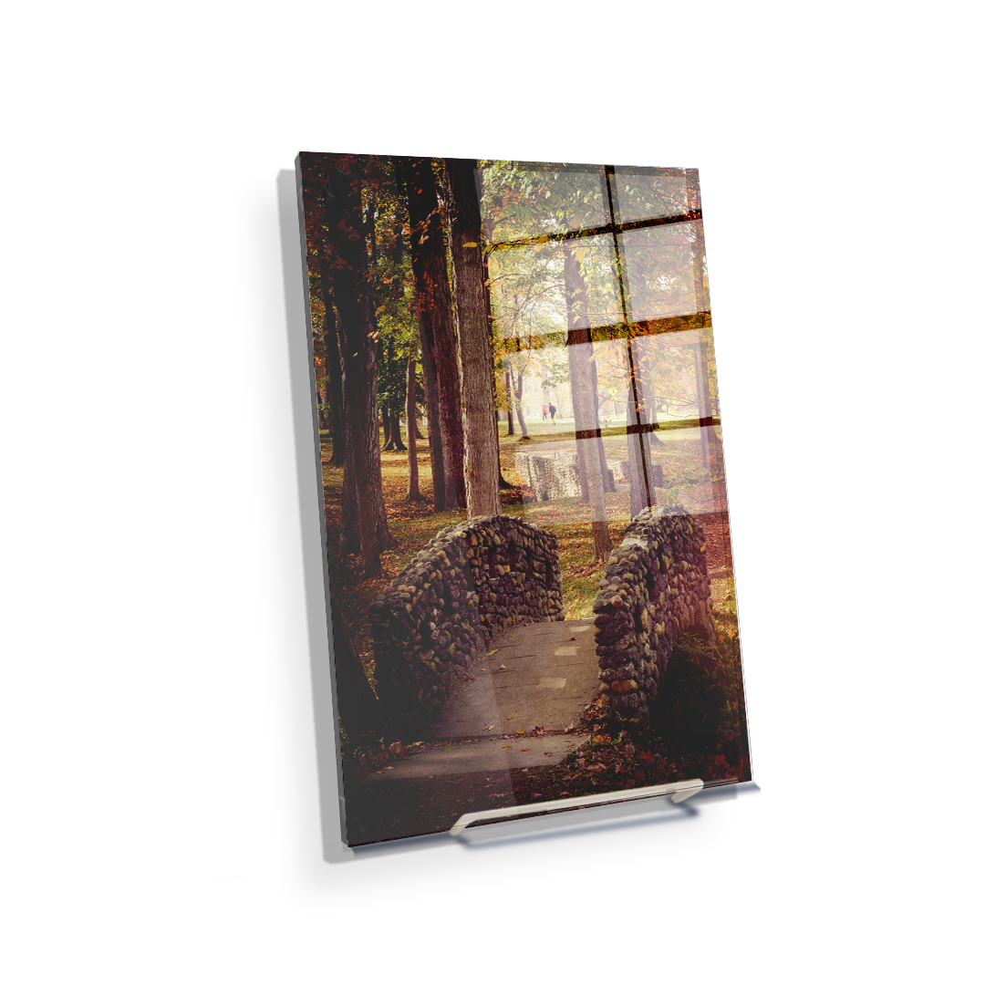 Miami RedHawks<sub>&reg;</sub>  - Autumn Western Bridges - College Wall Art#Canvas