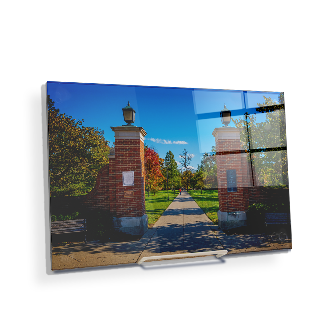 Miami RedHawks<sub>&reg;</sub> - Slant Gates - College Wall Art#Canvas