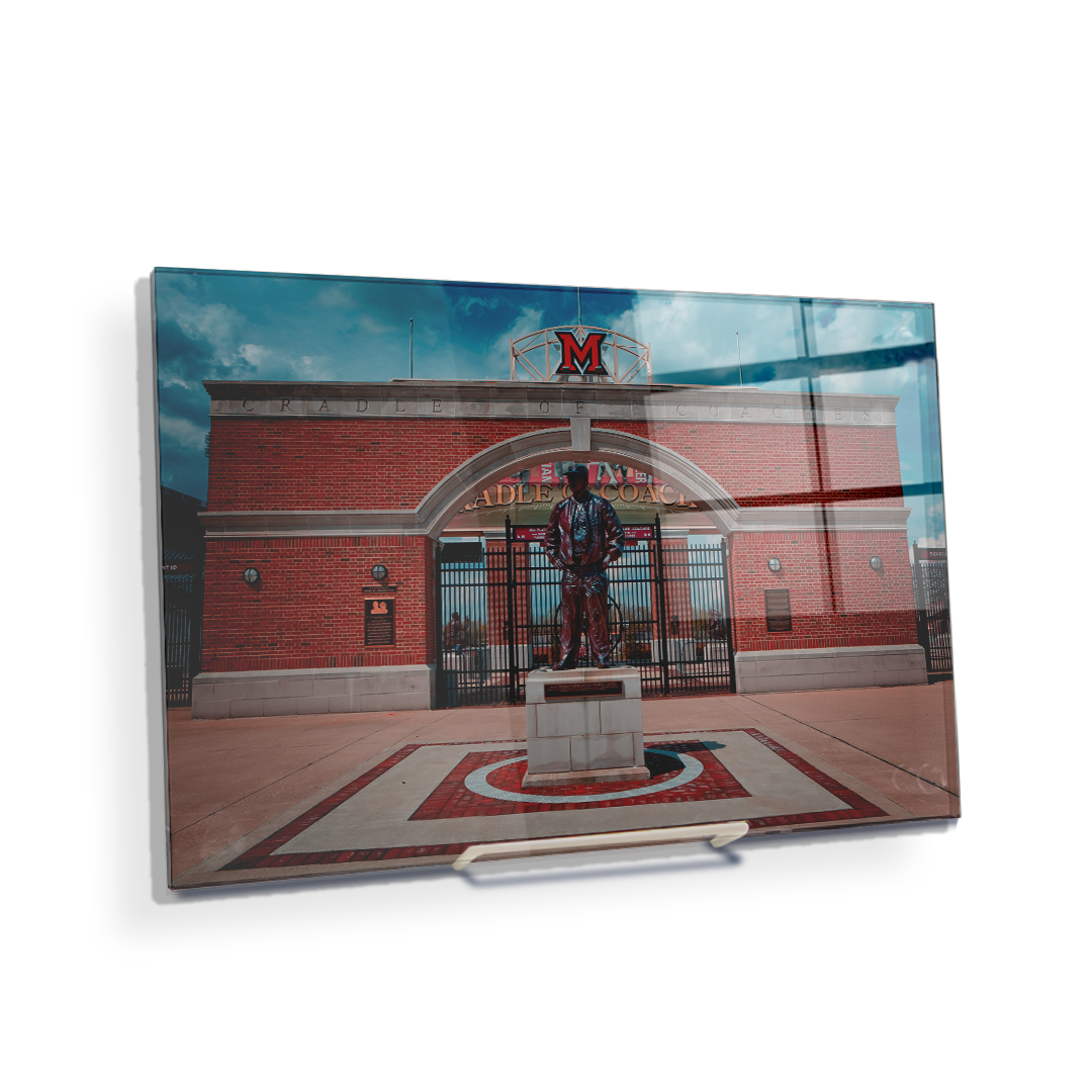 Miami RedHawks<sub>&reg;</sub> - Miami Cradle of Coaches - College Wall Art#Canvas