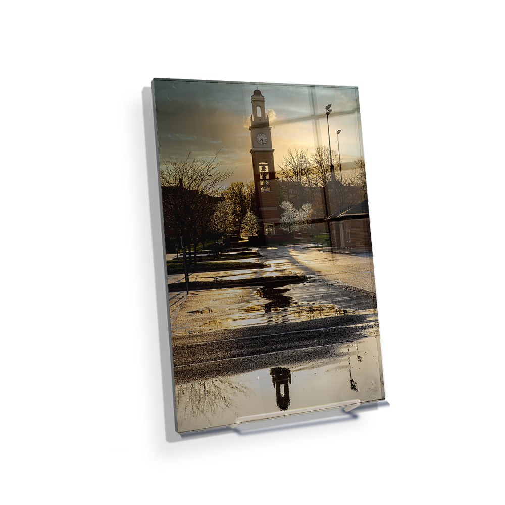 Miami RedHawks - Bell Tower Reflections - College Wall Art #Canvas