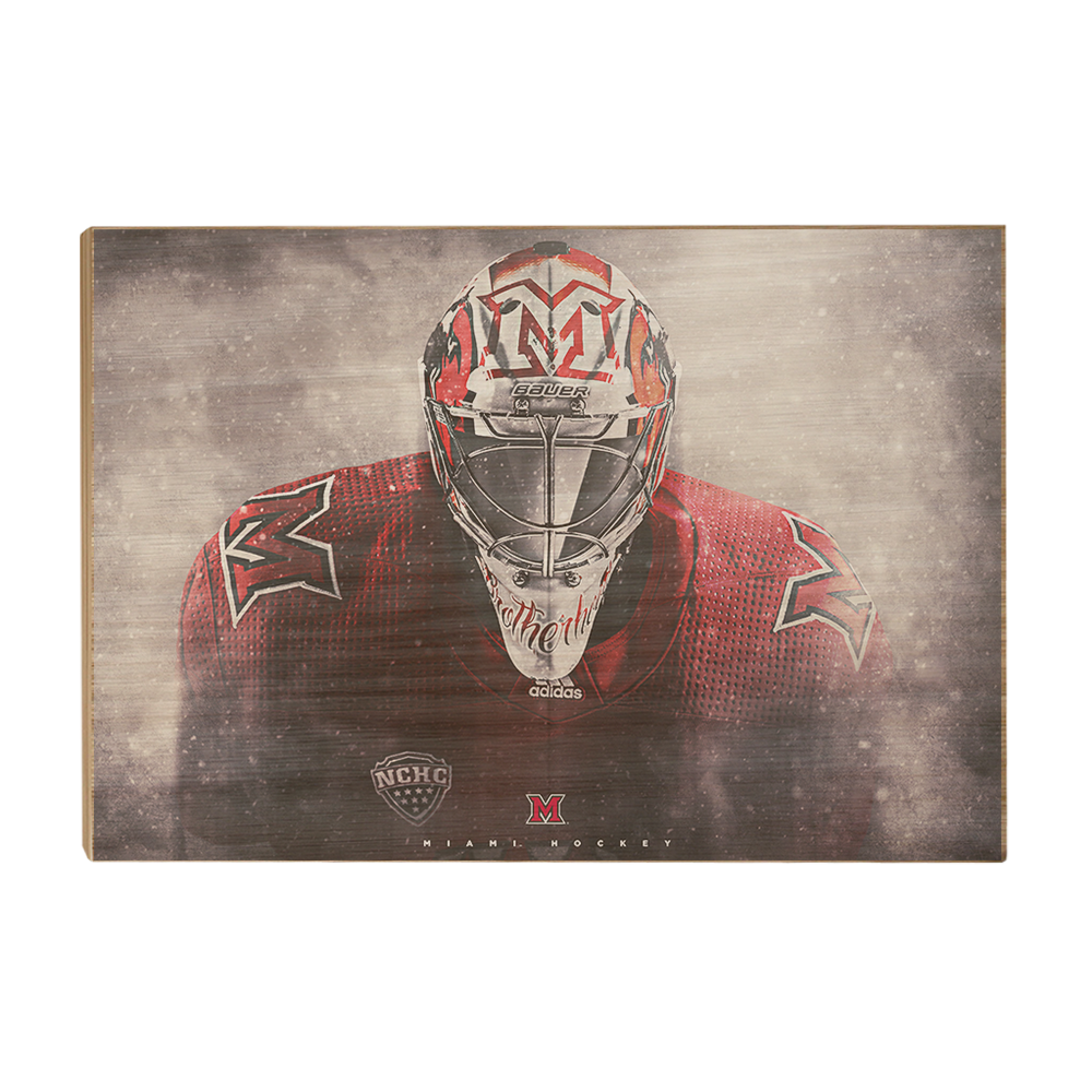 Miami RedHawks<sub>&reg;</sub> - Miami Hockey Bring It - College Wall Art#Canvas