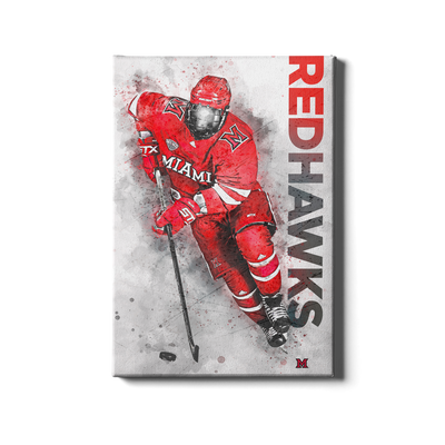 Miami RedHawks<sub>&reg;</sub> - RedHawks<sub>&reg;</sub> Hockey - College Wall Art#Canvas