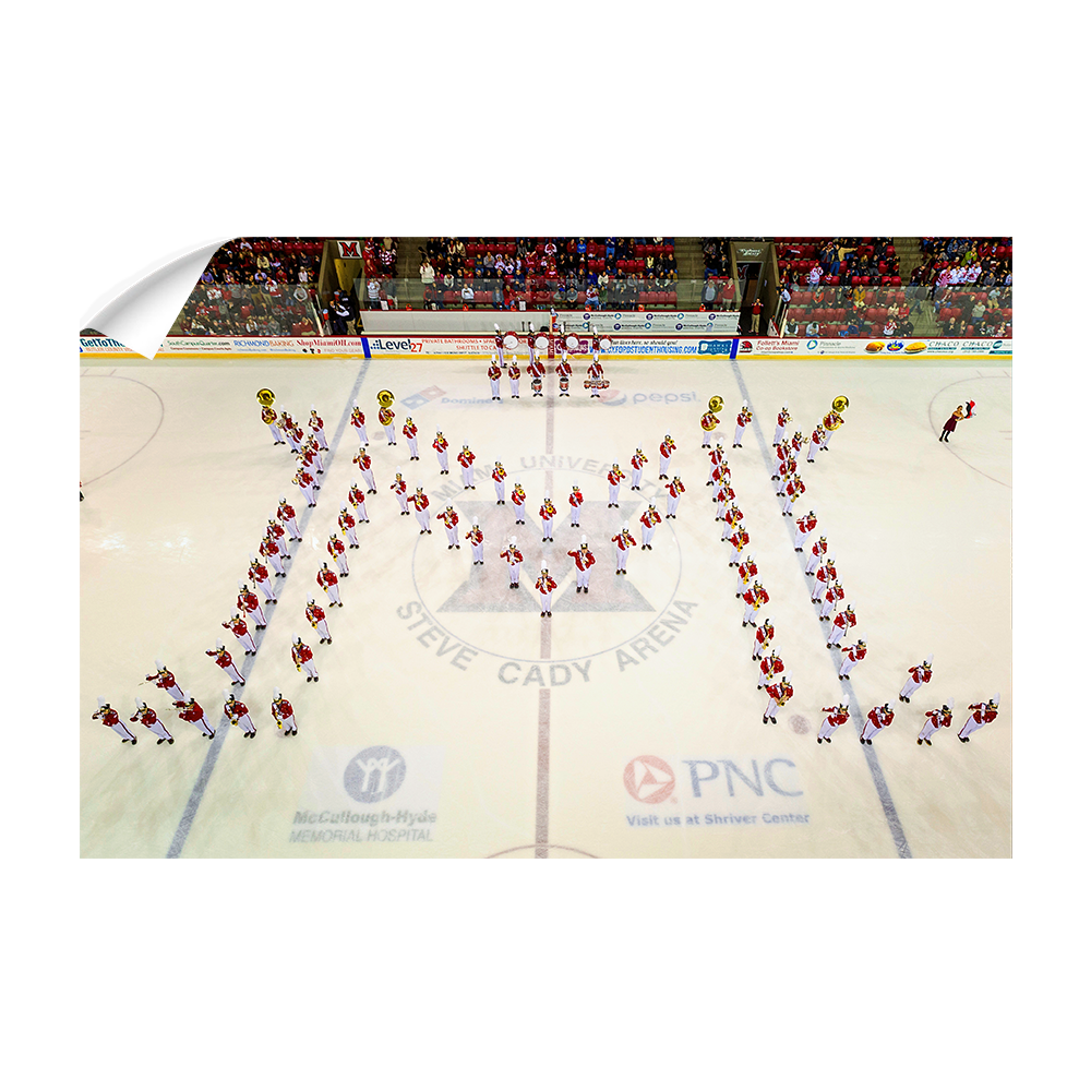 Miami RedHawks<sub>&reg;</sub> - Miami Ice - College Wall Art#Canvas