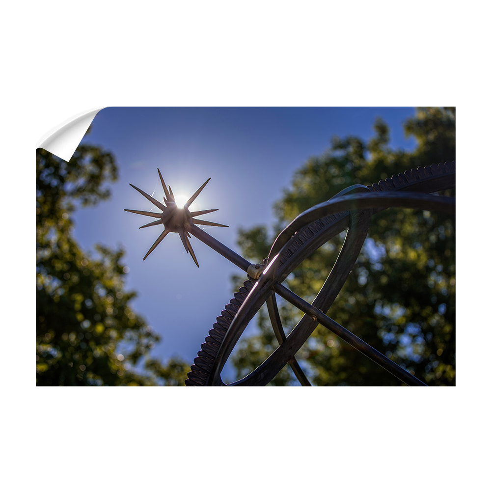 Miami RedHawks<sub>&reg;</sub> - Sundial - College Wall Art#Canvas