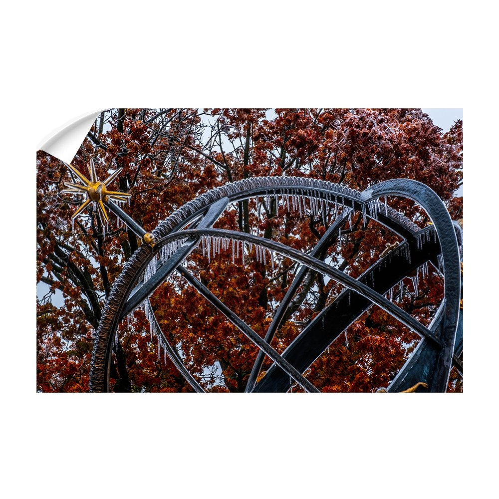 Miami RedHawks<sub>&reg;</sub> - Ice Dial - College Wall Art#Canvas