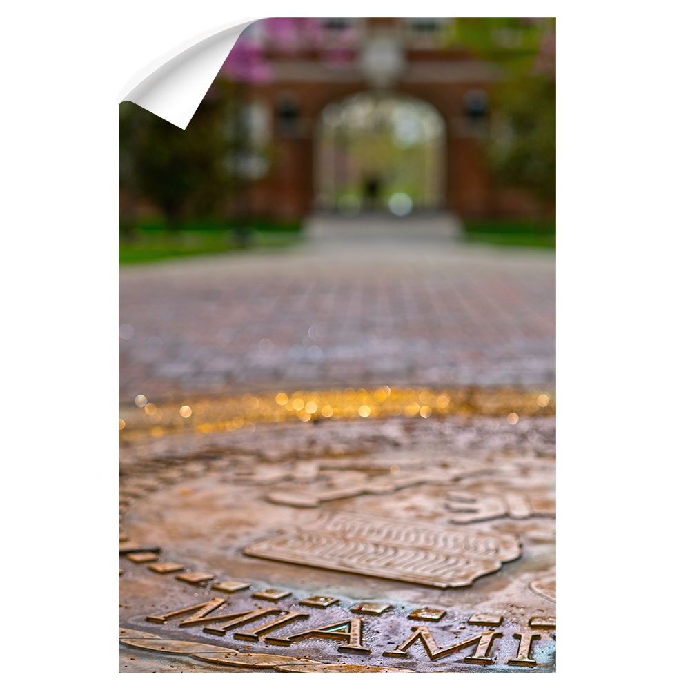 Miami RedHawks<sub>&reg;</sub> - The Seal - College Wall Art#Canvas