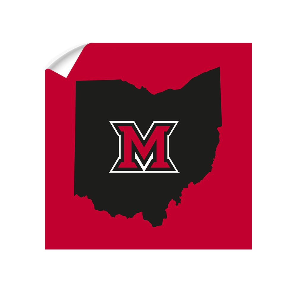 Miami RedHawks<sub>&reg;</sub> - Miami - College Wall Art#Canvas