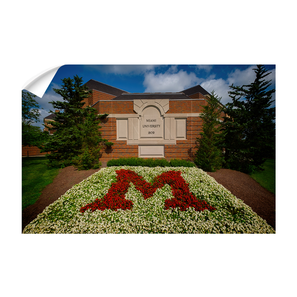 Miami RedHawks<sub>&reg;</sub> - Miami University 1809 - College Wall Art#Canvas