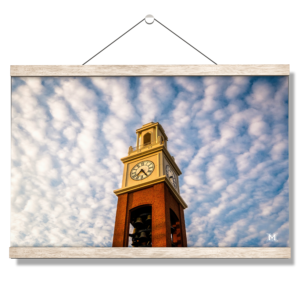 Miami RedHawks<sub>&reg;</sub> - Pulley in the Clouds - College Wall Art#Canvas